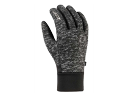 CAIRN Luvas Arsine Touch Preto,Cinzento M Homem