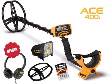 Detetor de Metais GARRETT Ace 400I (55 x 37 x 15 cm)