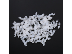 2026 pinza de Silicona de 8mm para Fixar Fitas Led Rgb 3528 5050 1210, 100 Unidades