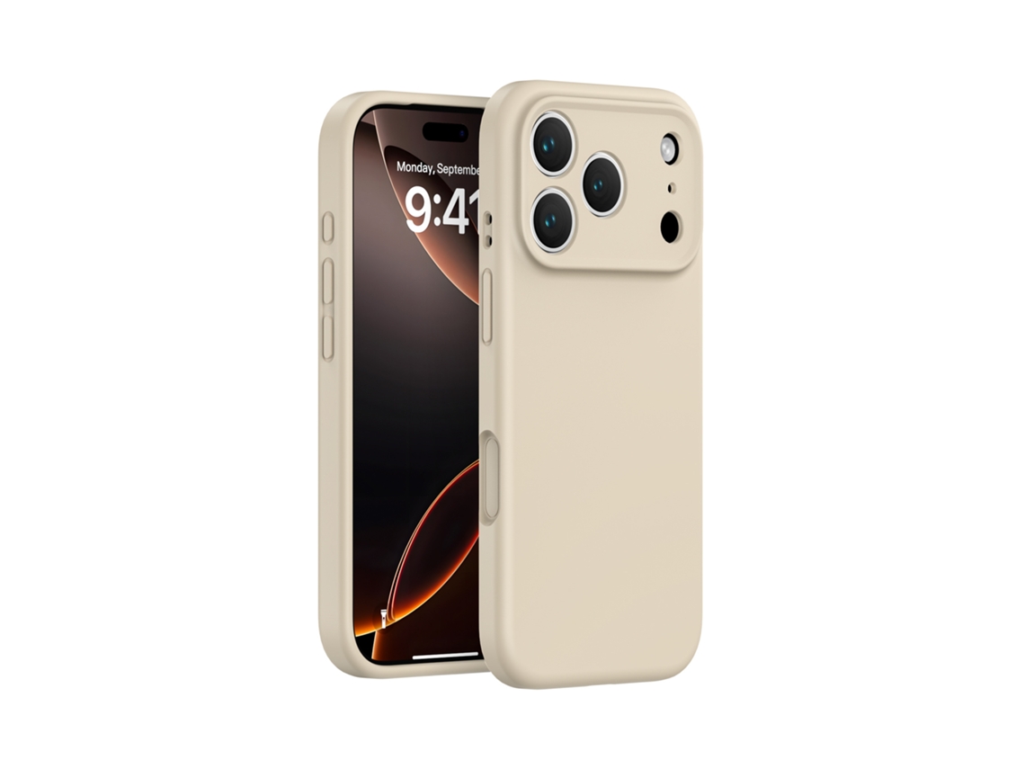 Capa De Silicone Líquido Para Iphone (cor Café, Iphone 17), Cobertura Total Sem Folgas, Proteção De Botão Em Peça Única.