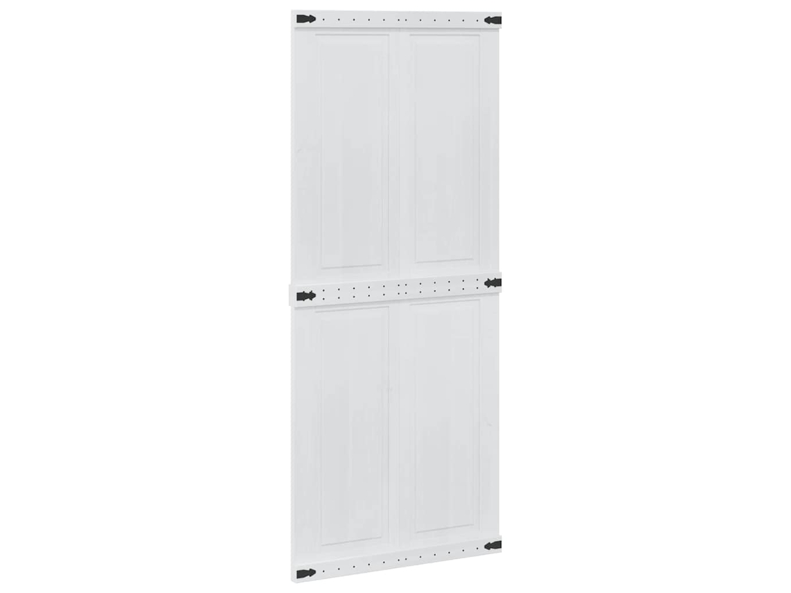 Porta de Celeiro Corona Branco 90 X 210 Cm MAISON EXCLUSIVE
