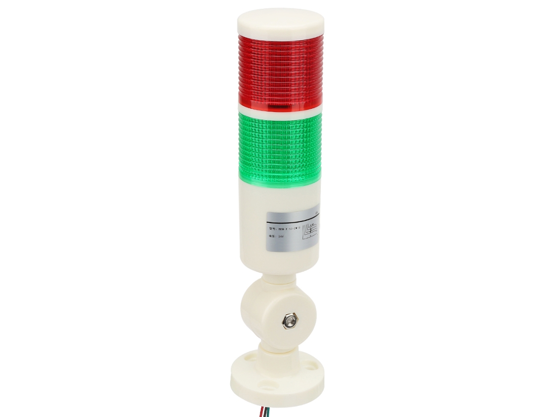 Indicador Led de Alerta para Cnc 24vdc Vermelho/verde