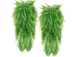 Folhas Verdes Artificiais Decorativas Para Casa E Pátio