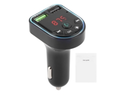 Transmissor Fm Bluetooth 5.0 Veicular, Carga Rápida, Mp3
