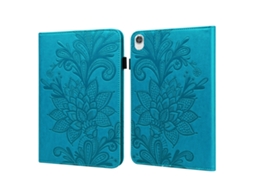 Capa De Couro Halinuia Com Gravado De Renda Floral Para Lenovo Tab M8 Fhd