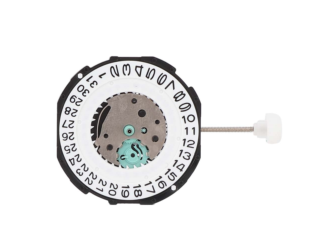 Movimento de Relógio de Quartzo Three Hands com Data Acessório de Reparo Calendário Simples Sl28