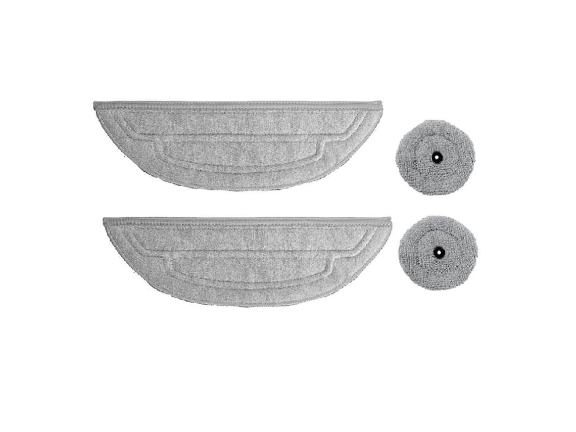 Acessório Para Aspirador G30, 4 Unidades Washable Esfregona Pads Saros 10 / G30