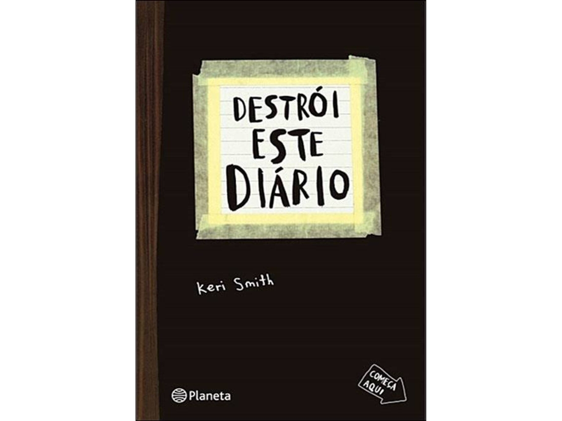Livro Destrói Este Diário (11ª Edição) de Keri Smith (Português)