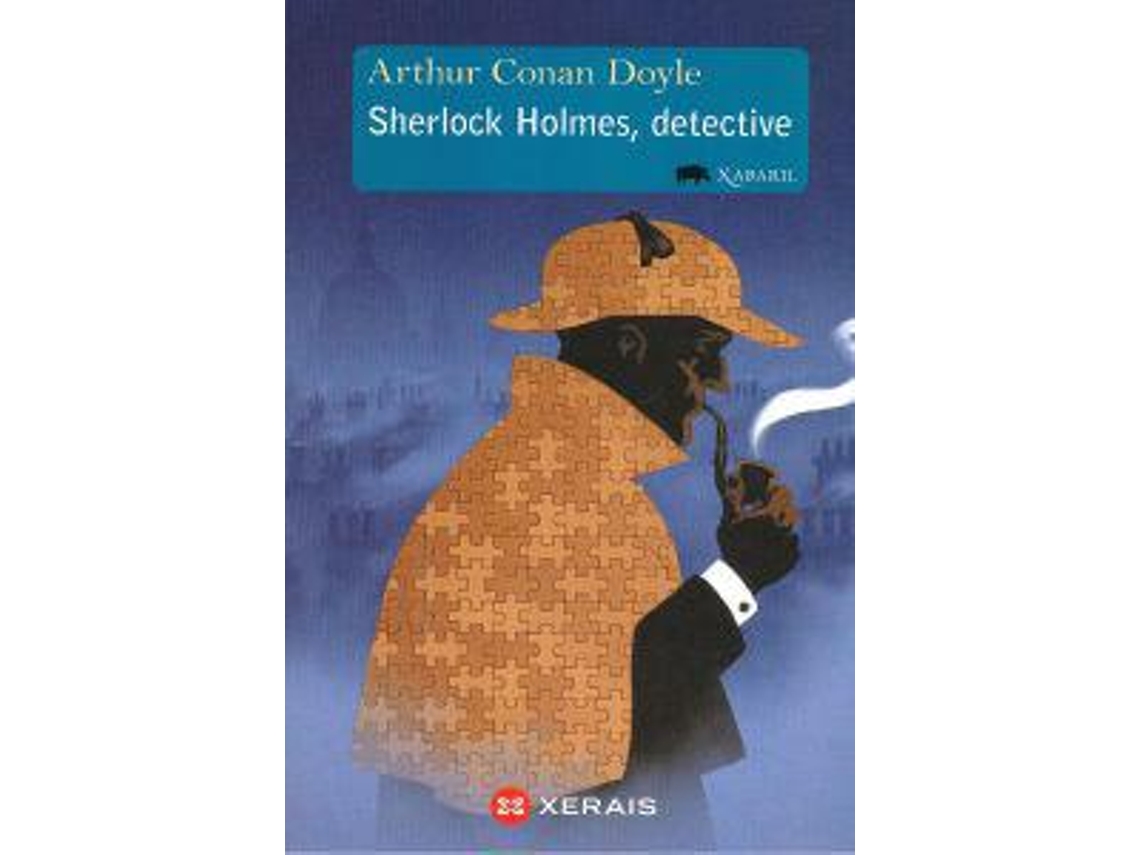 Livro Sherlock Holmes, detective de Arthur Conan Doyle