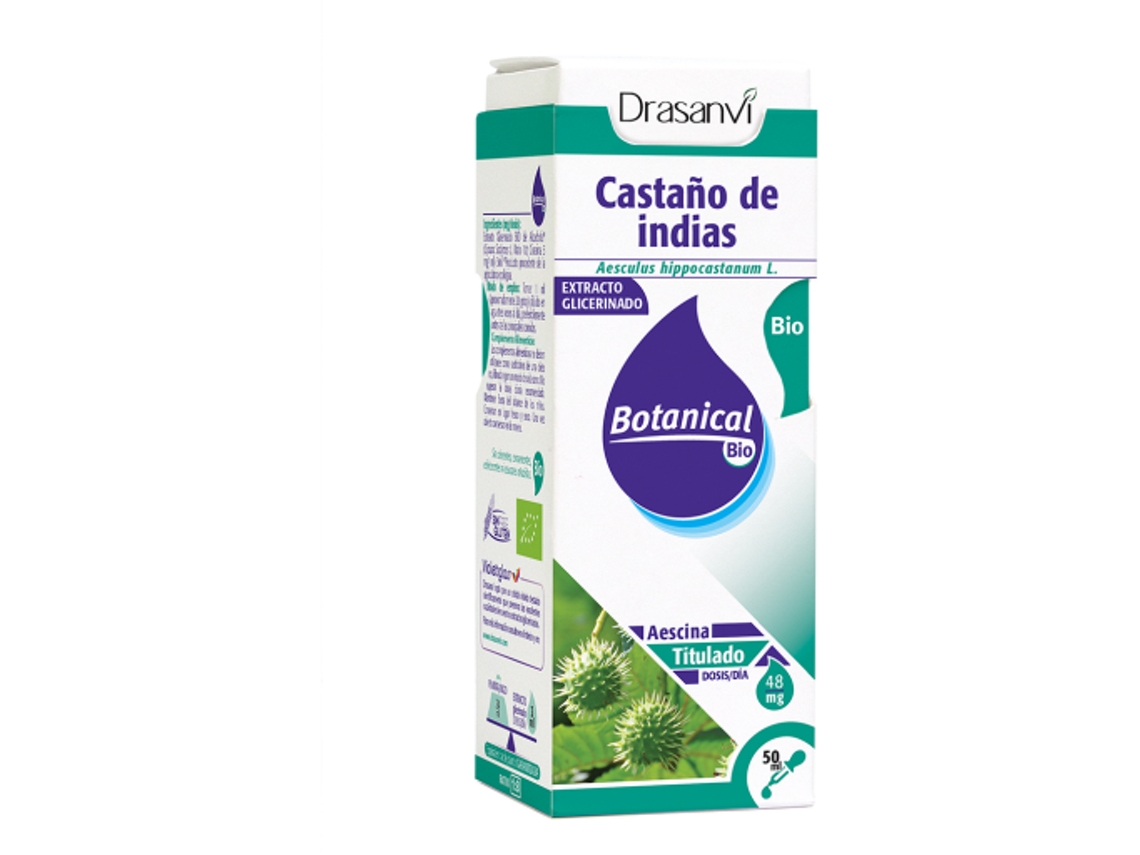 Drasanvi Castanha indiana glicerinada 50ml bio botânica