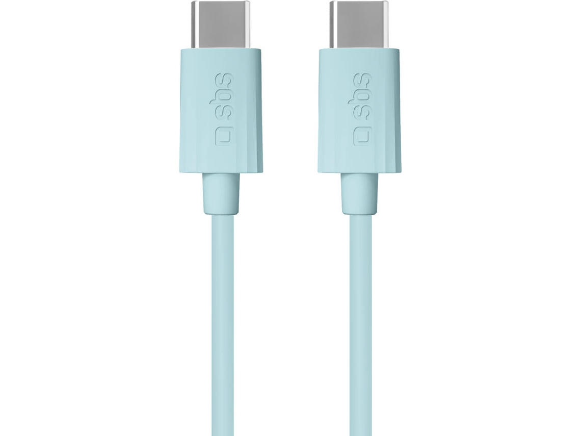Cabo SBS Com Material Reciclado (USB-C - Cabo USB-C  - Azul)