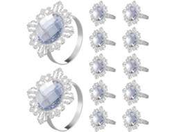 Porta Em Liga De Prata Com Acabamento Brilhante E Design Em Forma De Diamante.