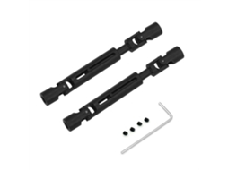 Peças De Eixos De Transmissão Dianteiros E Traseiros De Metal Atualizados Mnrc Mn82 Mn78 Para Toyota Land Cruiser Lc79 1/12 Rc Carros Veículos Model