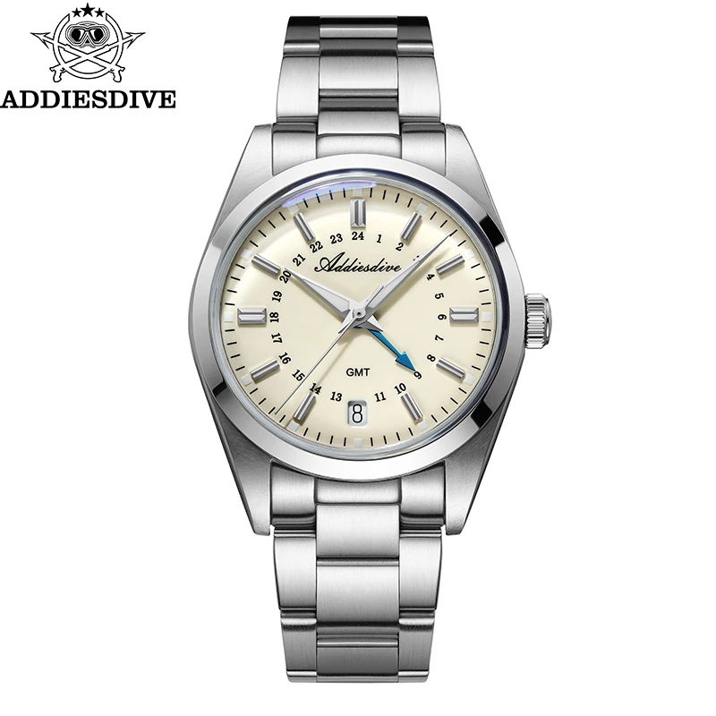 Relógio Feminino De Quartzo (marrom Claro) 36 Mm, Resistente À Água Até 100 M, Esportivo, Luminoso, Para Uso Profissional.