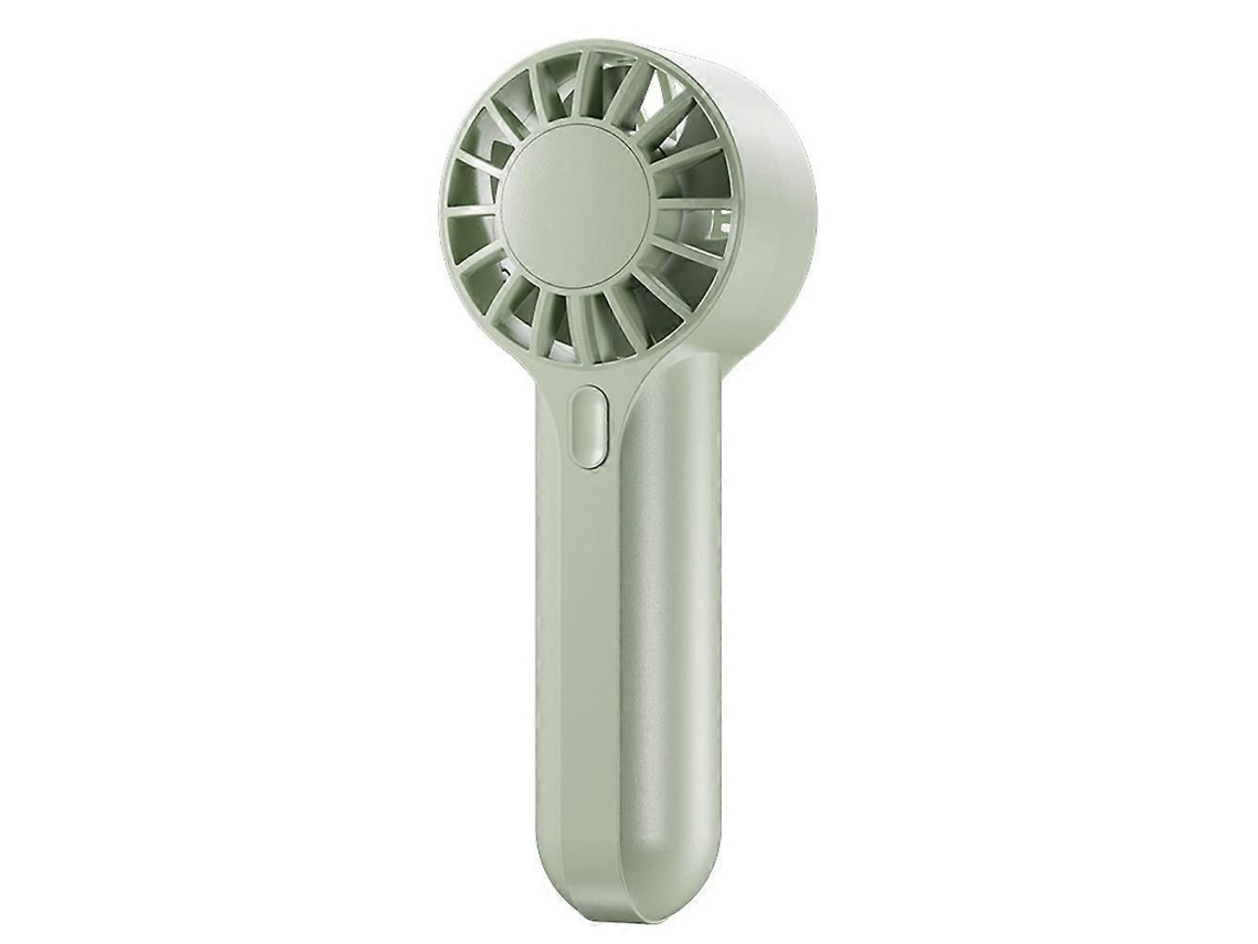 Mini Ventilador Portátil Recarregável Via Usb, Com Vento Potente, Ideal Para Uso Portátil, De Mão Ou De Mesa, Para Resfriamento Externo (verde).
