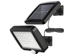 Luminária solar LED sem fio para exterior Brilvibera com sensor de movimento