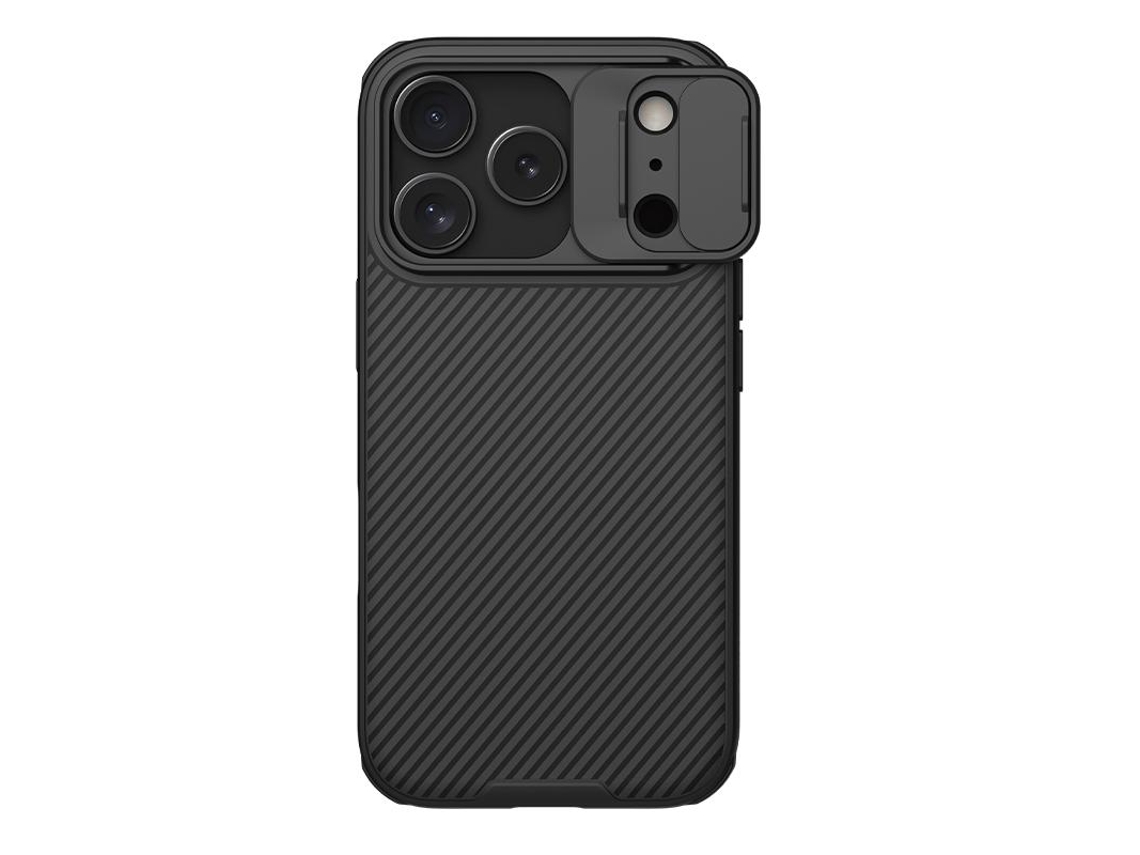 Capa Magnética Nillkin Camshield Pro Para Iphone 17 Pro, Preta