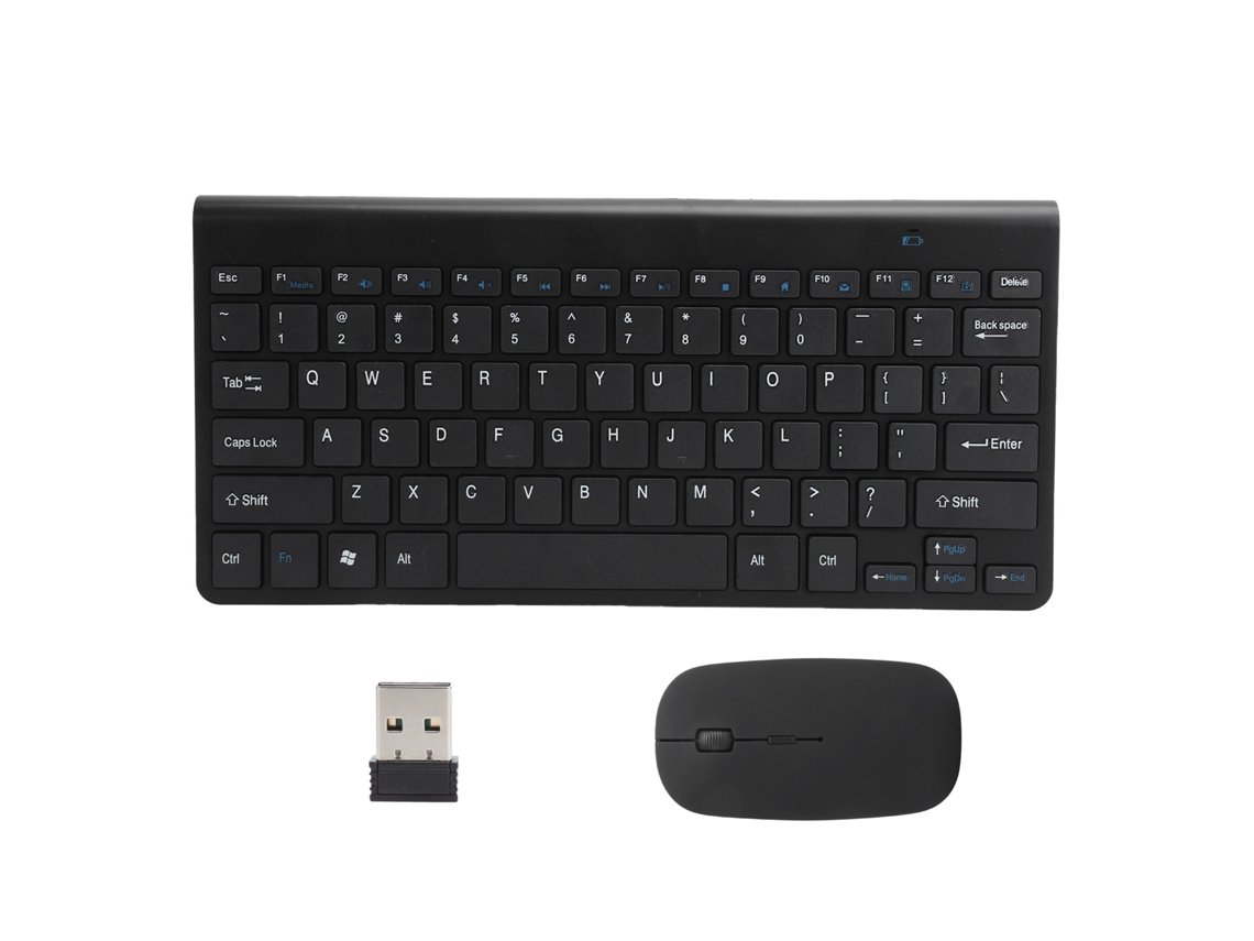 Conjunto de 78 Teclas Teclado e Mouse Sem Fio 2.4ghz para Home Office Computador MARCA