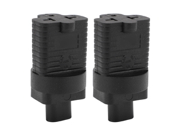 Adaptador de Energia Iec320 C8 para Nema 5 15r/5 20r/6 15r/6 20r EOOCOO (função de Interface de Conversão 4 em 1)