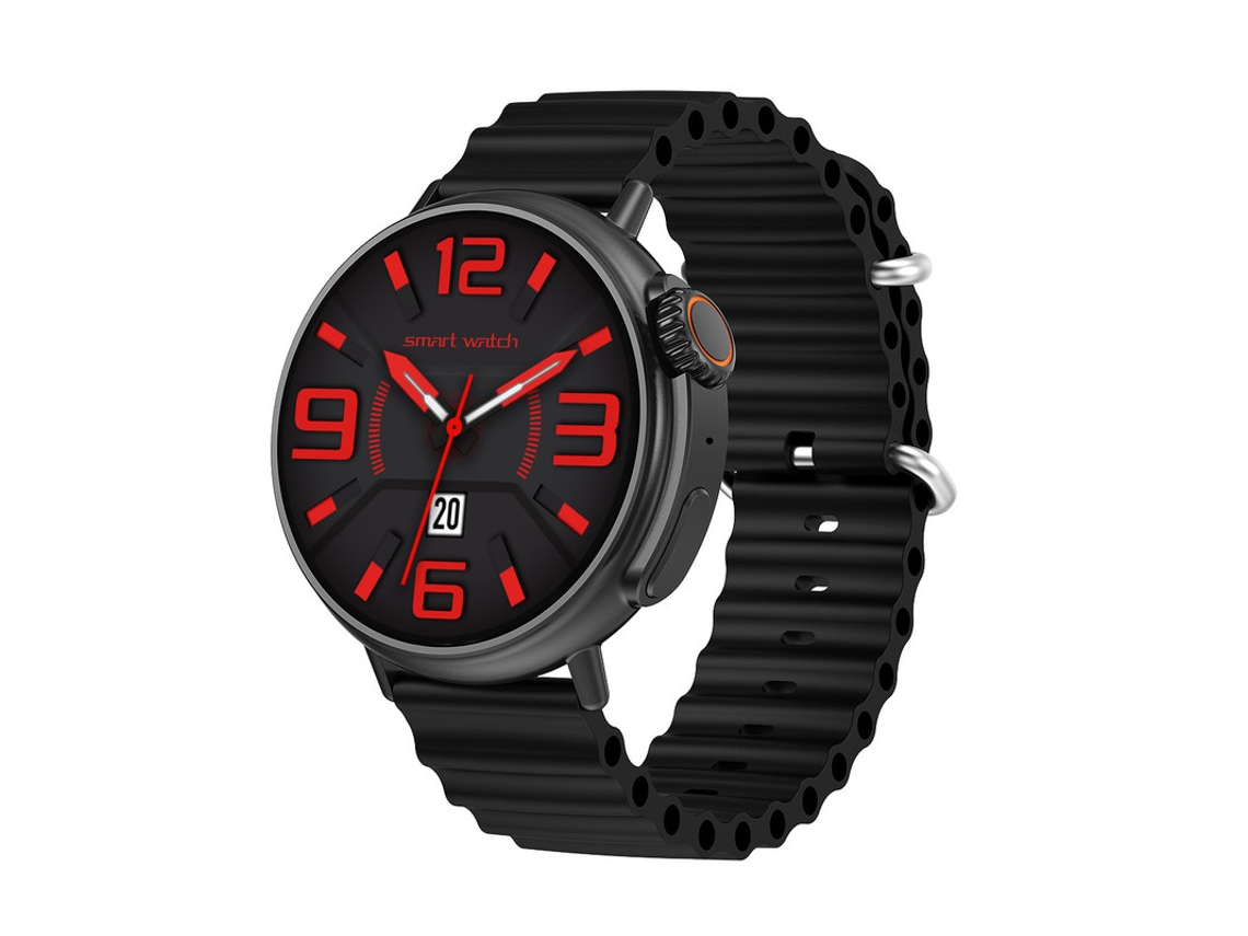 Smart Watch Mt30 Bateria Extra Longa Movimento de Carregamento Sem Fio À Prova D'Água Preto GODTVAGT