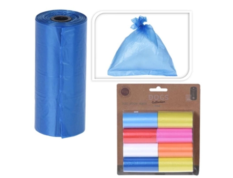 Rollos 20 bolsas higienicas perro blister 8