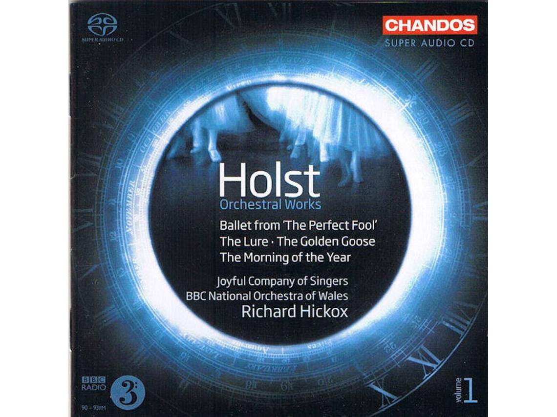 CD Holst - Joyful Company Of Singers, BBC National Orchestra Of Wales, Richard Hickox - Joyenergizer (1CDs)