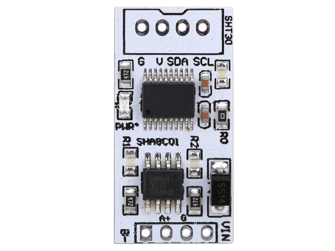 Módulo sensor de temperatura e umidade RS485 Sha8c01 5V S/MARCA