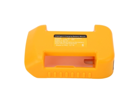 Conversor Adaptador De Bateria Abs Para Worx 20v 4 Pin Para 5 Pin Com Usb Sunflare
