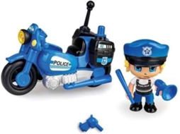Pinypon Action Moto De Policia (3 anos - ‎7.5 x 6 x 6 cm)