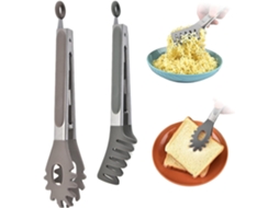 Pinceis para Massa e Churrasco, 2 Peças de Aço Inoxidável Resistente Ao Calor, Ferramentas de Cozinha (cinza)
