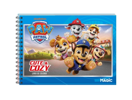 Livro Patrulha Canina - Cute And Cozy De Magic Kids (português Do Brasil)