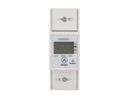 Laxiscreed Medidor De Energia Monocanal 2p Lcd Para Perfil Din, Fácil Instalação