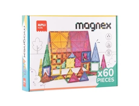 Apli Juego Magnético Magnex 60 Piezas 20137 Aplip25