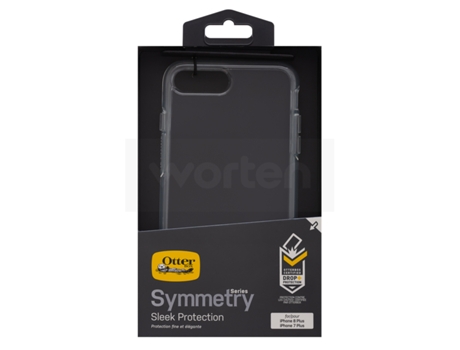 Capa iPhone 6 Plus, 6s Plus, 7 Plus, 8 Plus OTTERBOX Symmetry Clear  Transparente | Worten.pt