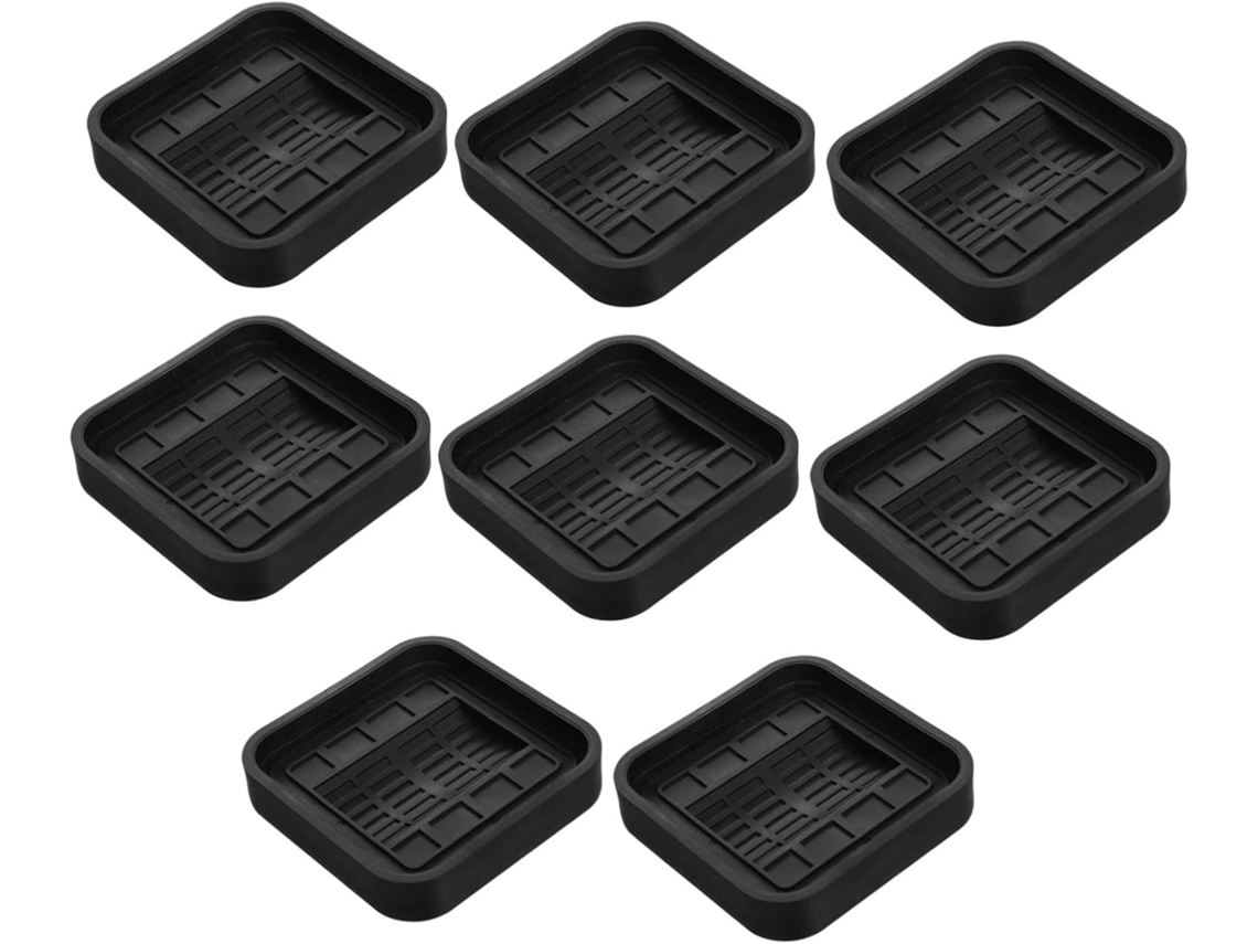 Mipcase Conjunto De 8 Protetores Rodízios Silicone Para Cadeiras, Sofás E Camas