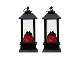 2 Peças de Lanterna de Halloween para Decoração de Halloween ALLINLESS