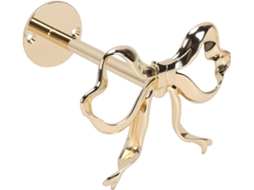 Prendedores De Cortina Diydeg, Pacote Com 2-elegantes Prendedores De Cortina Decorativos Em Metal Dourado, Montados Na
