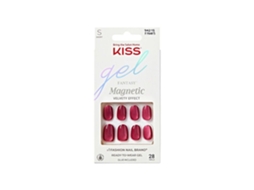 Gel Fantasy Unhas Magnéticas Gel 28 Pcs Kiss (set Us Free)