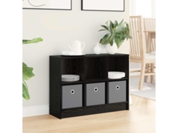Vidaxl Buffet Carvalho Preto 73,5 X 22,5 X 53,5 Cm