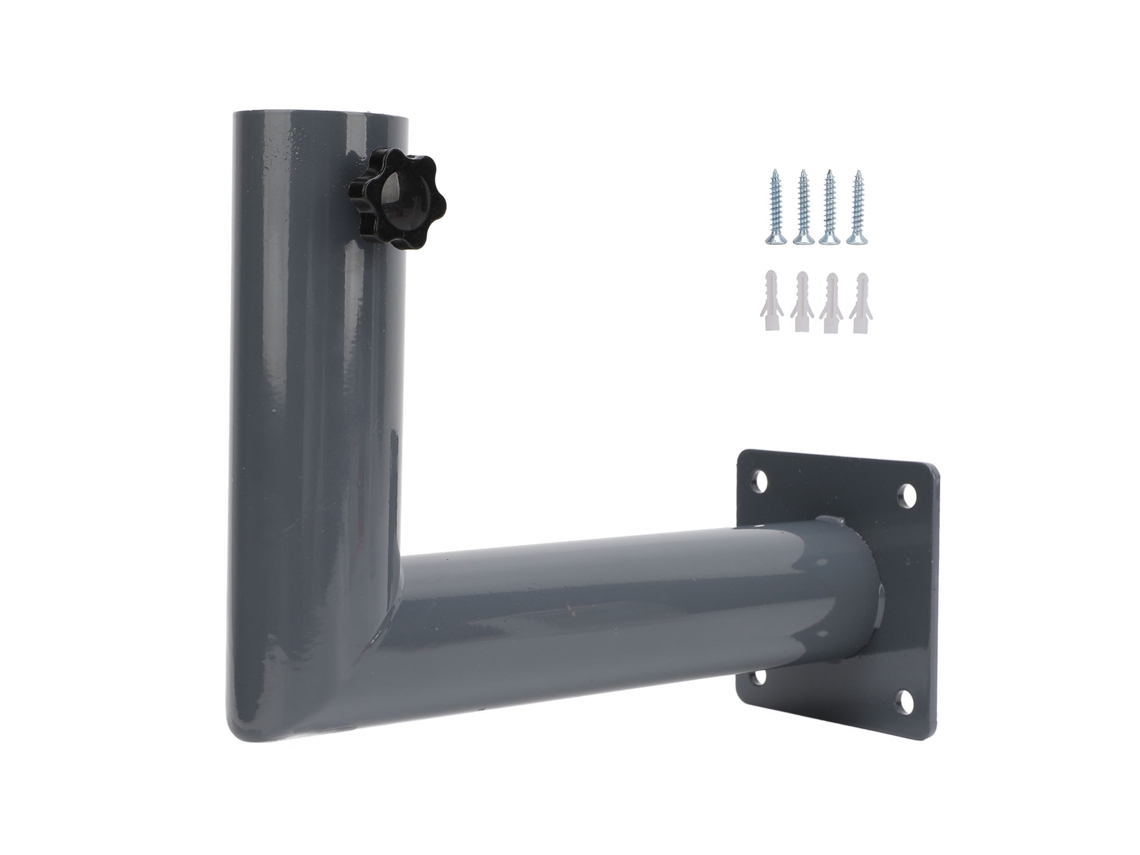Suporte Mali de Antena Satélite, Aço Inoxidável, para Starlink V2, Kit Internet, Teto, Parede, Pole, Cinza