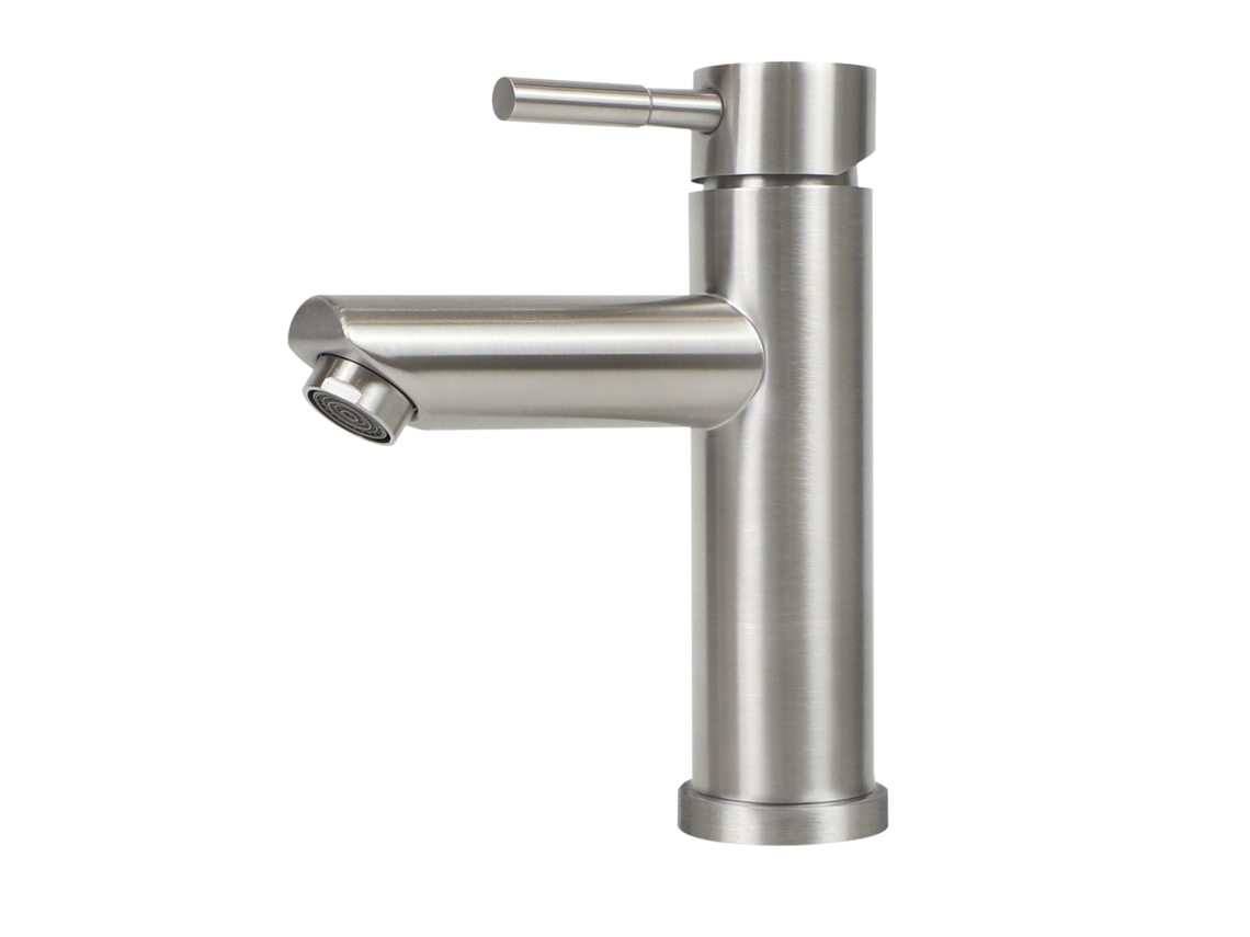Nettlife Misturadora De Lavatório Para Água Quente E Fria, Em Aço Inoxidável, Alta Pressão, Para Casa De Banho Moderna, Para Uso Diário