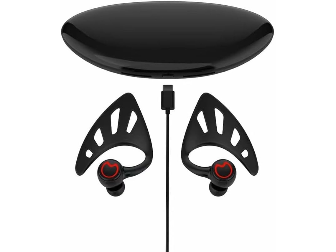 Fones De Ouvido Sem Fio Com Design Estético Orelhas Elfo E Resposta