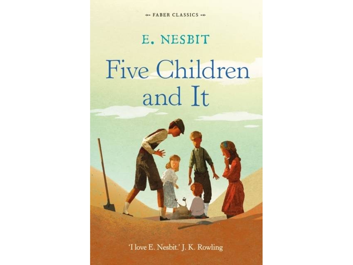 Livro Five Children and It de E Nesbit (Inglês)