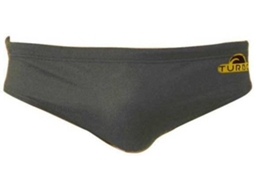 Slips para Homem TURBO Basic Cinzento para Natação (XL)