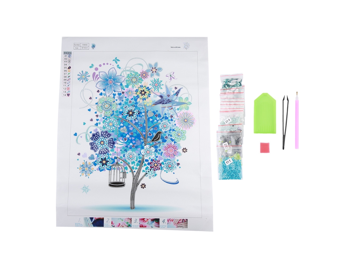 Laxiscreed Arte Em Diamante: Pintura Diy Com Material De Diamante De Cristal De Alta Qualidade