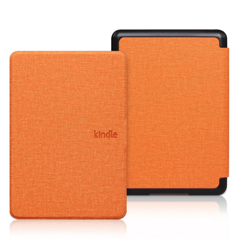 Capa Protetora Compatível Com Kindle 10ª Geração , Flip Para E Books, (2019) J9g29r, Laranja. Tuotuo (2019)