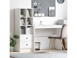 Vidaxl Mesa Branco 145,5 X 40 X 127 Cm 2 Unid.