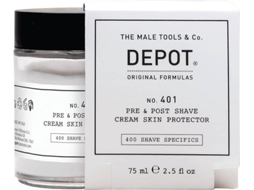 Creme de Barba DEPOT 401 Pre e Post Shave Cream Skin Protector (75 ml)