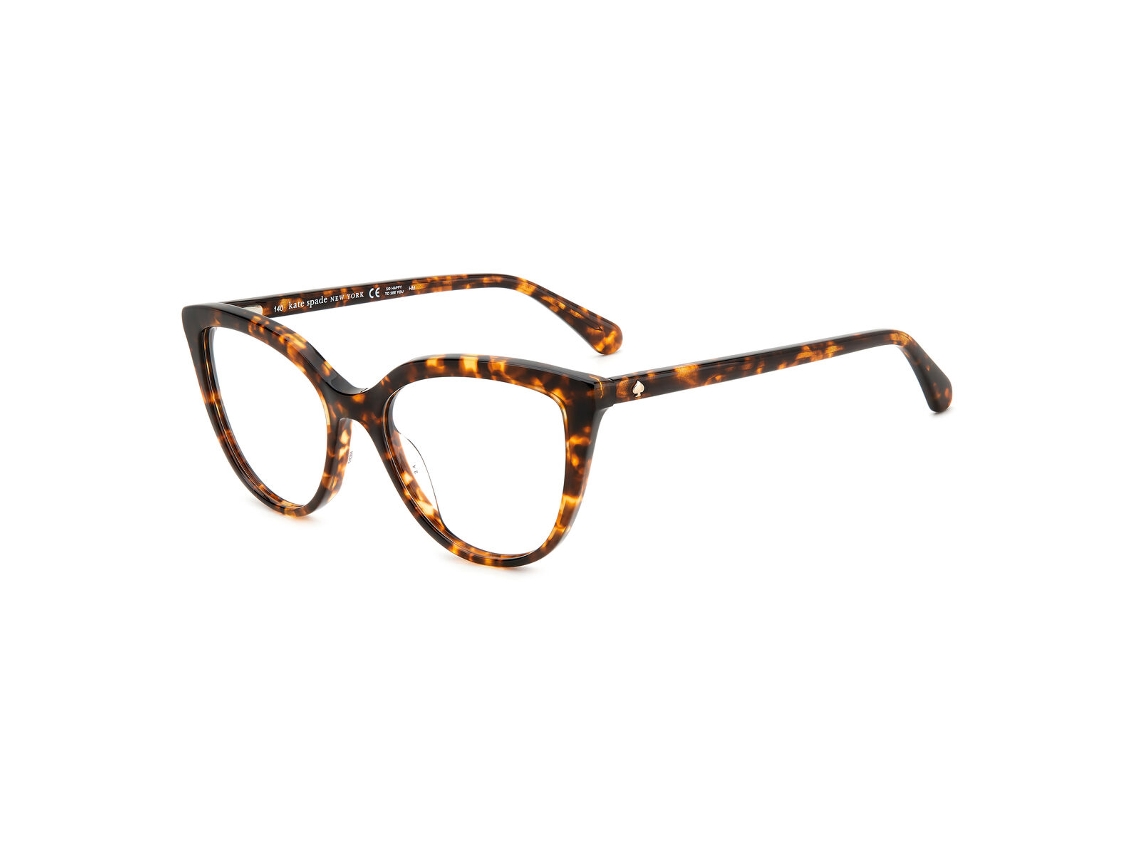 Armação de óculos Kate Spade Hana-086f217 feminina (marrom - acetato - Ø 52 mm)
