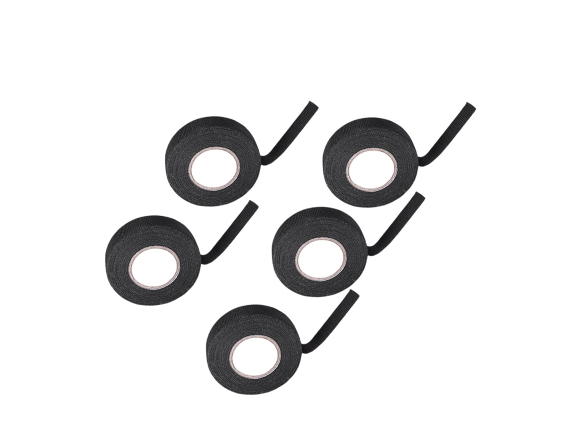 Pretyzoom Kit Com 5-fitas Isolantes Elétricas Para Fiação De Carros, Uso Industrial E Doméstico, Fita Isolante De Vinil